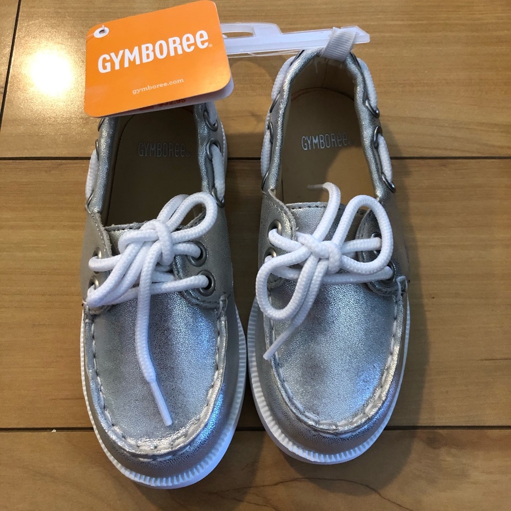 Brand New Silver Gymboree shoes!